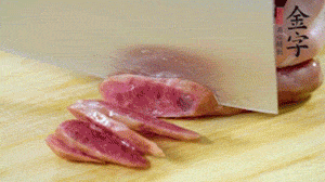 金字火腿、金字香腸、金字臘肉切片。