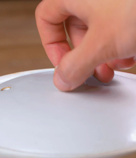 關(guān)火后燜5分鐘。