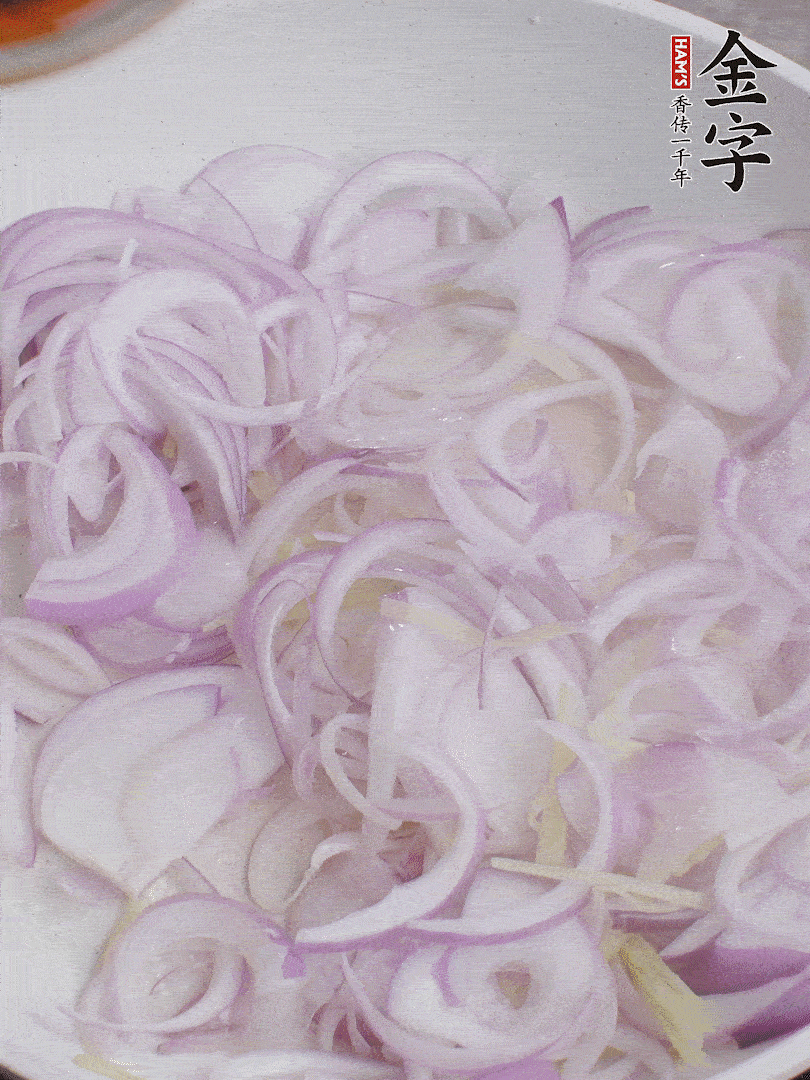 加2勺金字火腿XO醬。